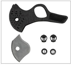 Sports Mask Authentic Replacement Parts Filters Mesh Neoprene