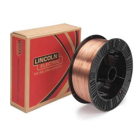 LINCOLN ELECTRIC MIG Welding Wire, L-56, LINCOLN ELECTRIC MIG Welding Wire, L-56, .045, Spool