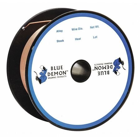 BLUE DEMON Premium Carbon Stl Weld Wire, 0.035x2lb