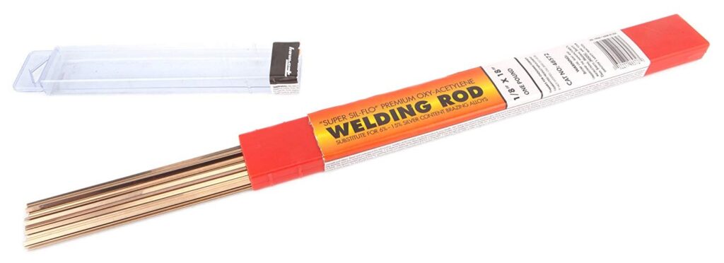 1/8" SIL-FLO Brazing Rod 1/2LB
